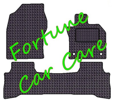 FOR TOYOTA PRIUS 2024-Onward (3 PCS TAXI VERSION) TAILORED RUBBER MATS in 3, 5MM