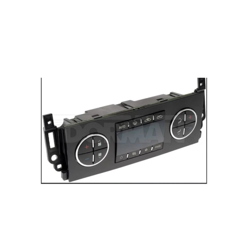 For GMC Sierra 2500 HD/3500 HD 2007-2009 Climate Control Module | Black Housing - Image 3 of 4