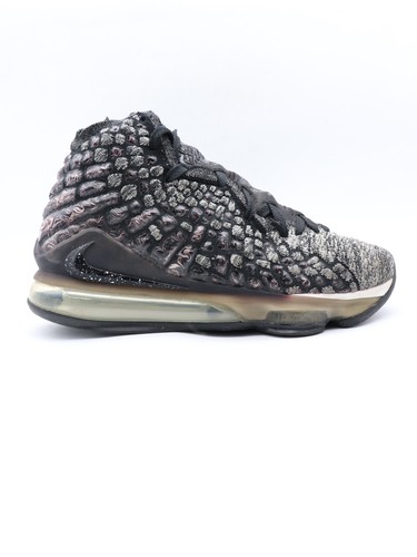Nike LeBron 17 In The Arena Men's Size 9.5 Black Basketball Sneakers BQ3177-002