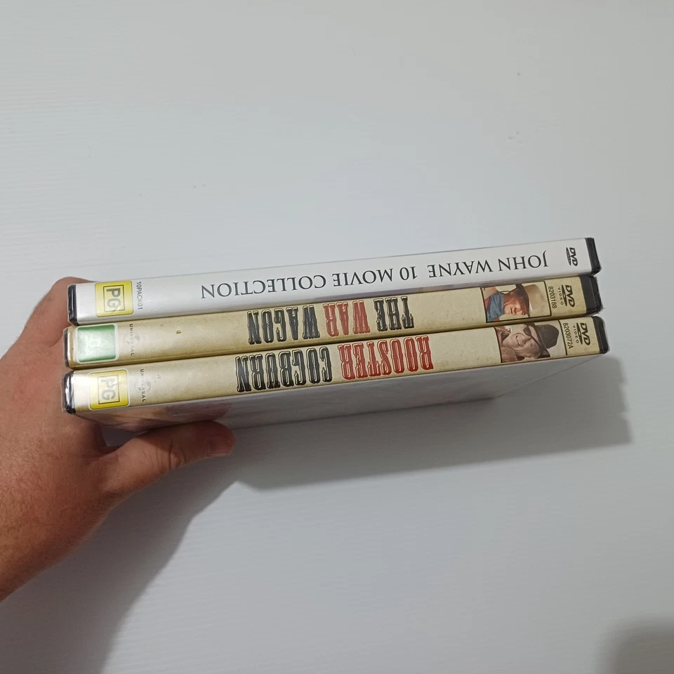 John Wayne 12 Movie Bundle Brand New, Sealed & Tracked Postage inc War Wagon - Image 4 of 4