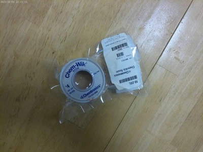 CHEMTRONICS 10-25L ROSIN DE-SOLDERING BRAID 25FT .100 SOLDER WICK