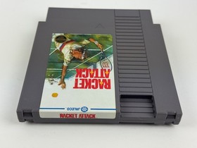 Racket Attack  (Nintendo NES, 1988) Cart w/ Manual & Clamshell Case