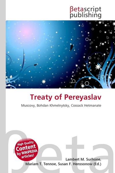 Lambert M. Surhone (U. A.) | Treaty Of Pereyaslav | Taschenbuch | Englisch-image