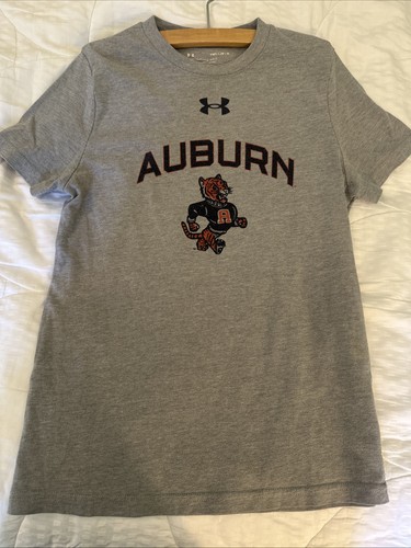 under armour Boys Auburn Vintage Style Tee Size YM - Picture 4 of 5
