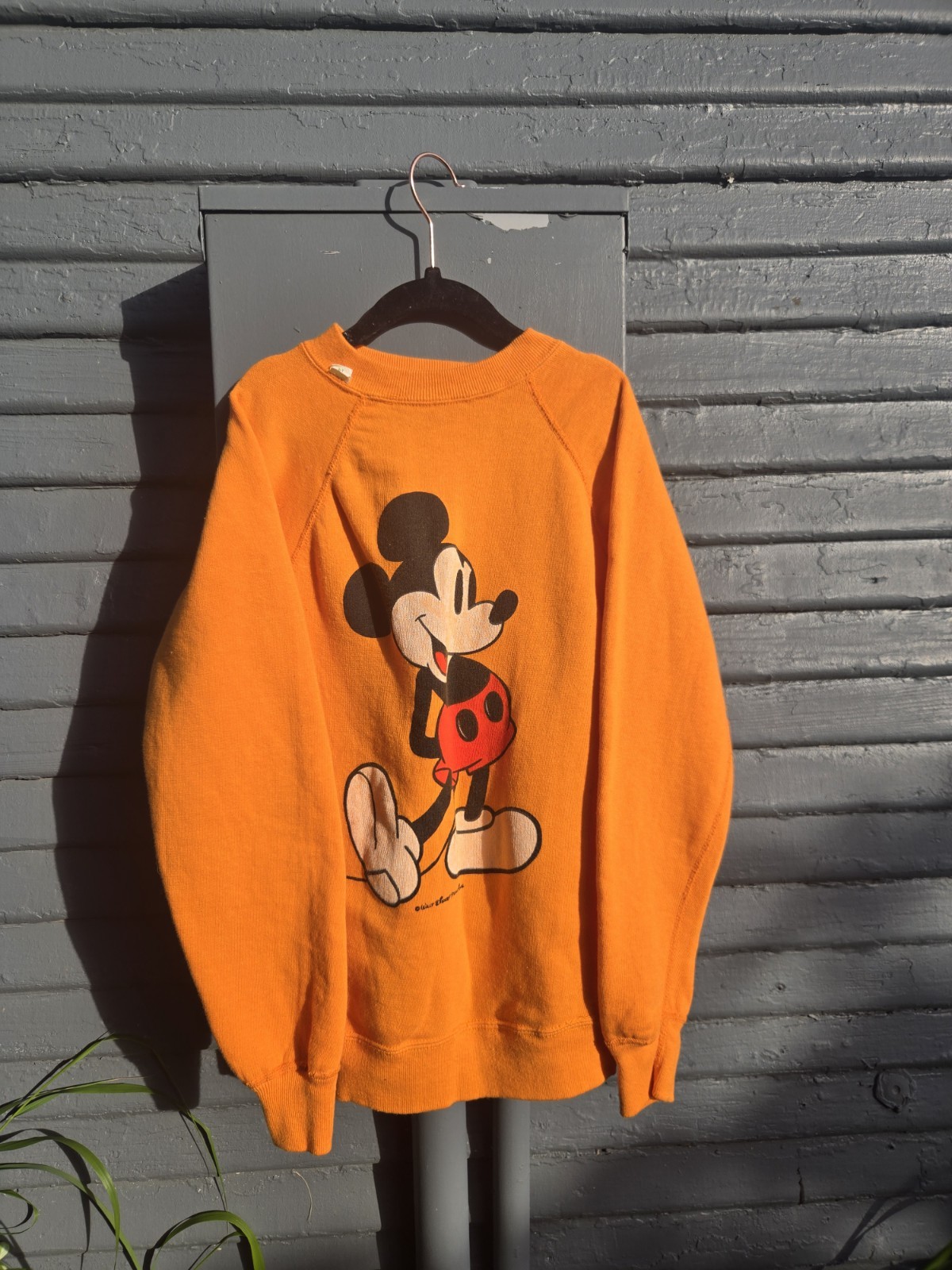 Vintage 70s Kids Crewneck Mickey Mouse Sweatshirt Walt Disney