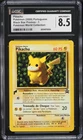 2000 Pokemon Portuguese World Collection Pikachu #1 CGC 8.5 Mint+ Vintage Promo