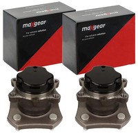 2X Maxgear RADLAGER-SATZ Hinten Passend FÜR Nissan Evalia NV200 Links+Rechts |