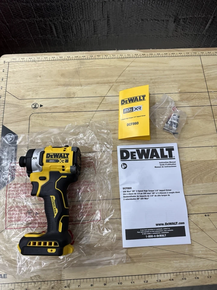 DEWALT DCF860B 20V MAX XR Cordless Impact Driver (Tool Only) New - Image 2 of 4
