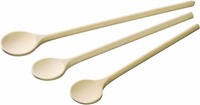 Neustanlo KochlöFfel Set 3Er Pack Robustes Holz 30/25,5/21 Cm FüR Jede KüChe