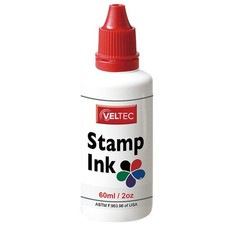 S-81 Premium Stamp Refill Ink Self Inking Rubber Pads Red 2 Oz Bottle Office