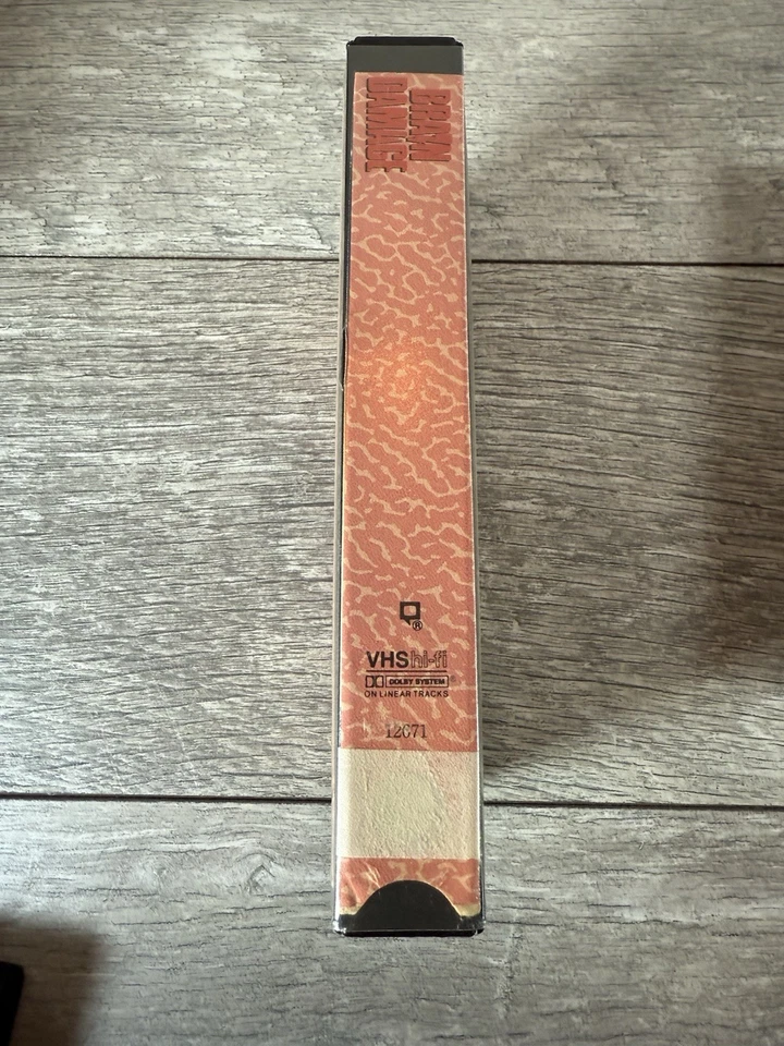 Brain Damage (VHS, 1988) Tested Frank Henenlotter Paramount First Release  - image 3 of 4