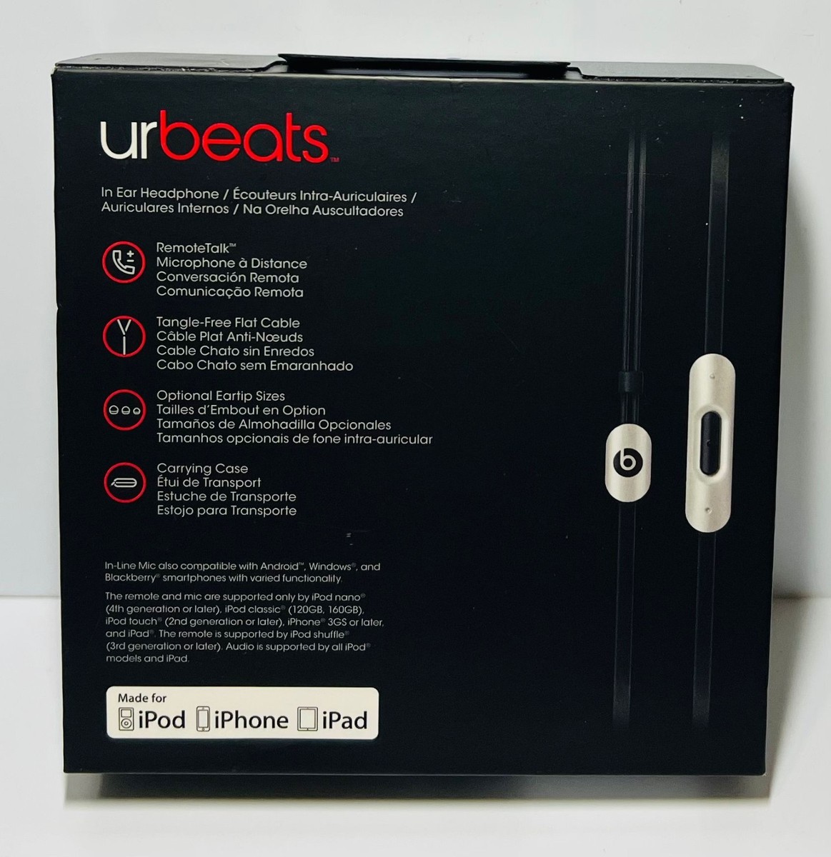 Beats by Dr. Dre urBeats Wired Earbud Headphones -✅️ Gray | eBay