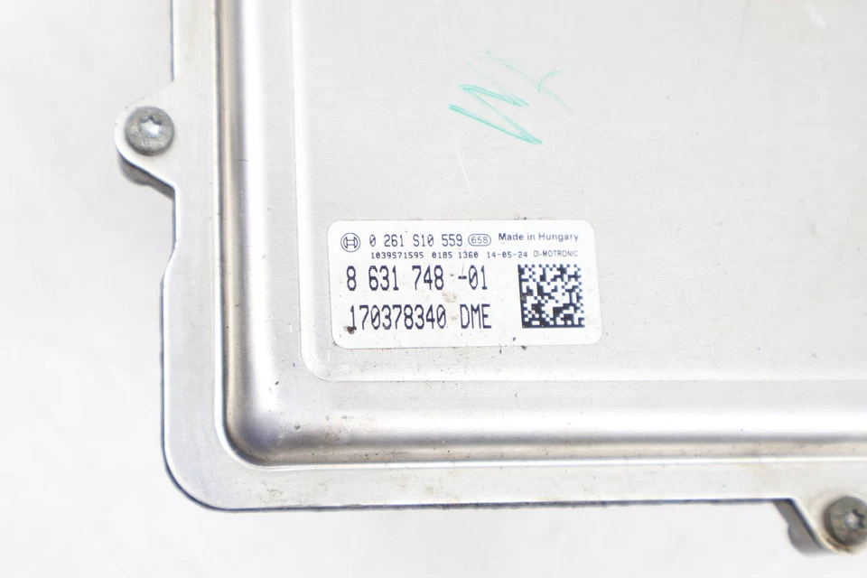 Módulo de controle do motor BMW 740LI XDRIVE 3.0L 2013-2015 - ECU / DME 8631748 - Imagem 2 de 4