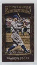 2011 Topps Gypsy Queen The Great Ones Mini Lou Gehrig #GO13 HOF 9hx