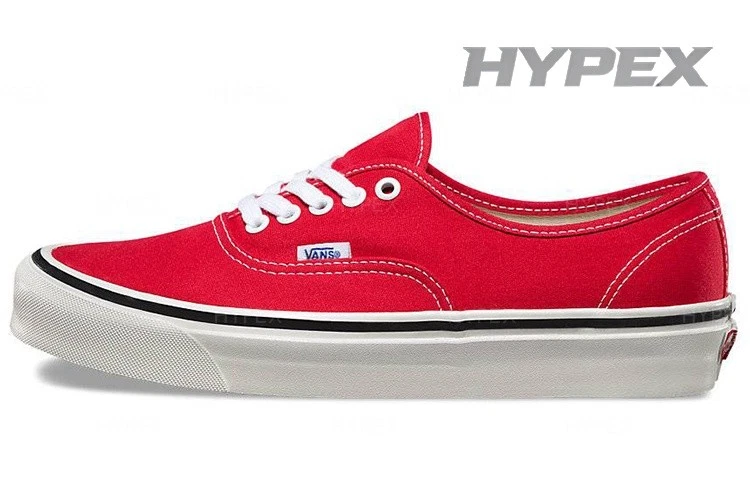 f*様 VANS Authentic アナハイム4DXRed スニーカー Vans Authentic 44 DX Anaheim Factory - Racing Red for sale | eBay