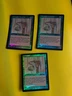 Silverglade elemental x3  Mercadian Masques. FOIL. MTG Card