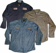 Used Grade B Flame Resistant FR Work Shirts  Bulwark Carhartt Pick your colors
