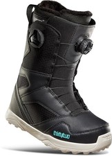 Thirtytwo 32 STW Double Boa Snowboard Boots, US Womens 7.5, Black New