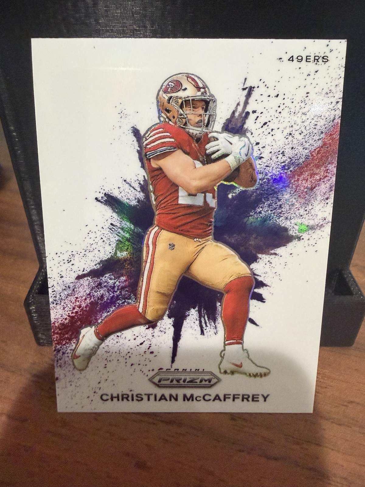 2023 Panini Prizm Christian McCaffrey Color Blast #CB-14 Case Hit SSP