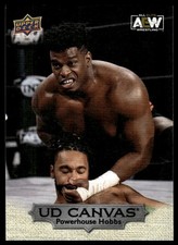 2022 Upper Deck AEW Powerhouse Hobbs #C22 UD Canvas