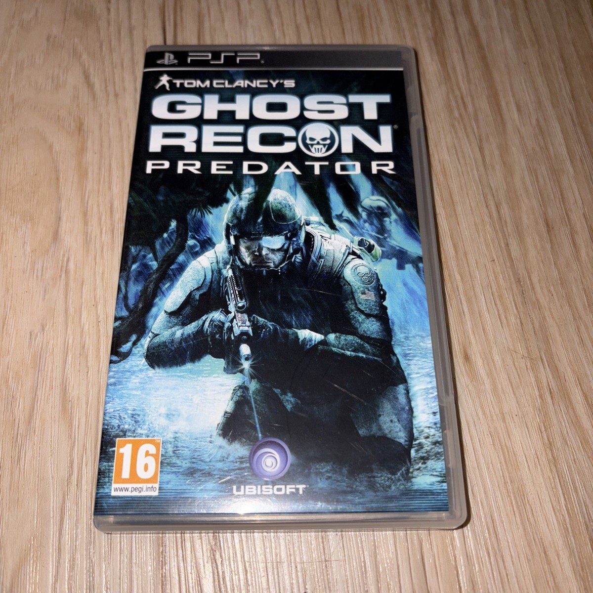 PSP　カセット Tom Clancy's Ghost Recon Predator Sony PSP PAL ITA Original