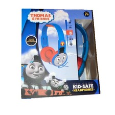 Thomas and Friends Kids Safe Over The Ear Headphones Volume Limiter Ages 3-9 NEW