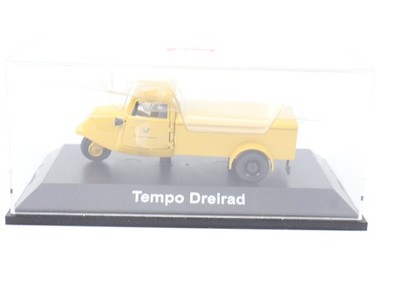 Schuco 03909S Modellfahrzeug PKW Tempo Dreirad ''Deutsche Bundespost'' 1:43 OVP