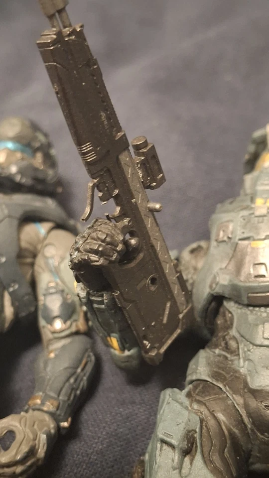 Lote de figuras Macfarlane Halo 3 y Halo 5 X3 Foto 2 de 2