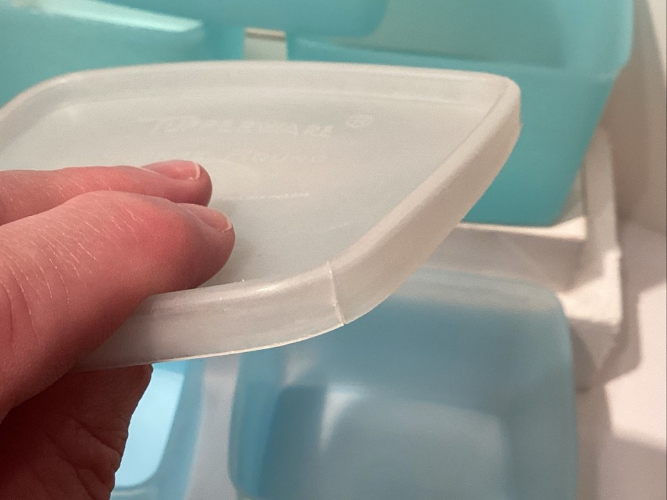 Lot of 5 Tupperware Freeze Smart 