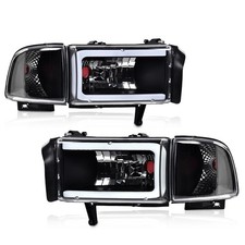 Led Headlights Fit Dodge Ram 1500 1994-2001ram 2500 3500 1994-2002