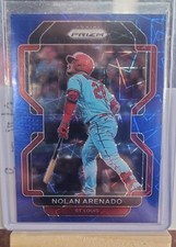 2022 Panini Prizm - Nolan Arenado #48 Blue Velocity Prizm