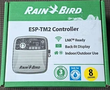 Rain Bird ESP-TM2-8 Zone WIFI LNK ready  backlit disp. indoor/outdoor controller