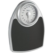 Thinner By Conair Scale For Body Weight, Analog Bathroom Scale In Blac