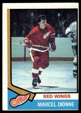 1974-75 Topps #72 Marcel Dionne Detroit Red Wings EX-EXMINT