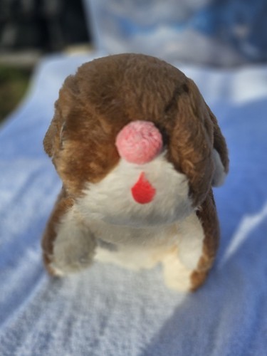 13 Zoll Vintage RUSHTON COMPANY Plüschtier Osterhase Hase Stofftier groß groß - Bild 4 von 7