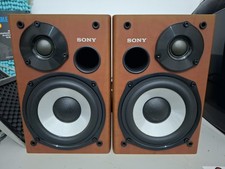 Sony SS-CCPZ1 Bookshelf Speakers Pair 2-Way Stereo powerful 150w Total 4ohms