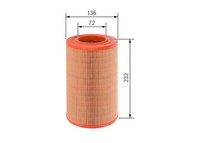 Luftfilter FÜR Nissan Terrano II (R20) - Bosch 1 457 433 154