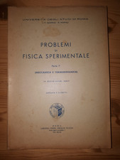Quercia Rispoli PROBLEMI DI FISICA SPERIMENTALE Meccanica Termodinamica Parte 1°