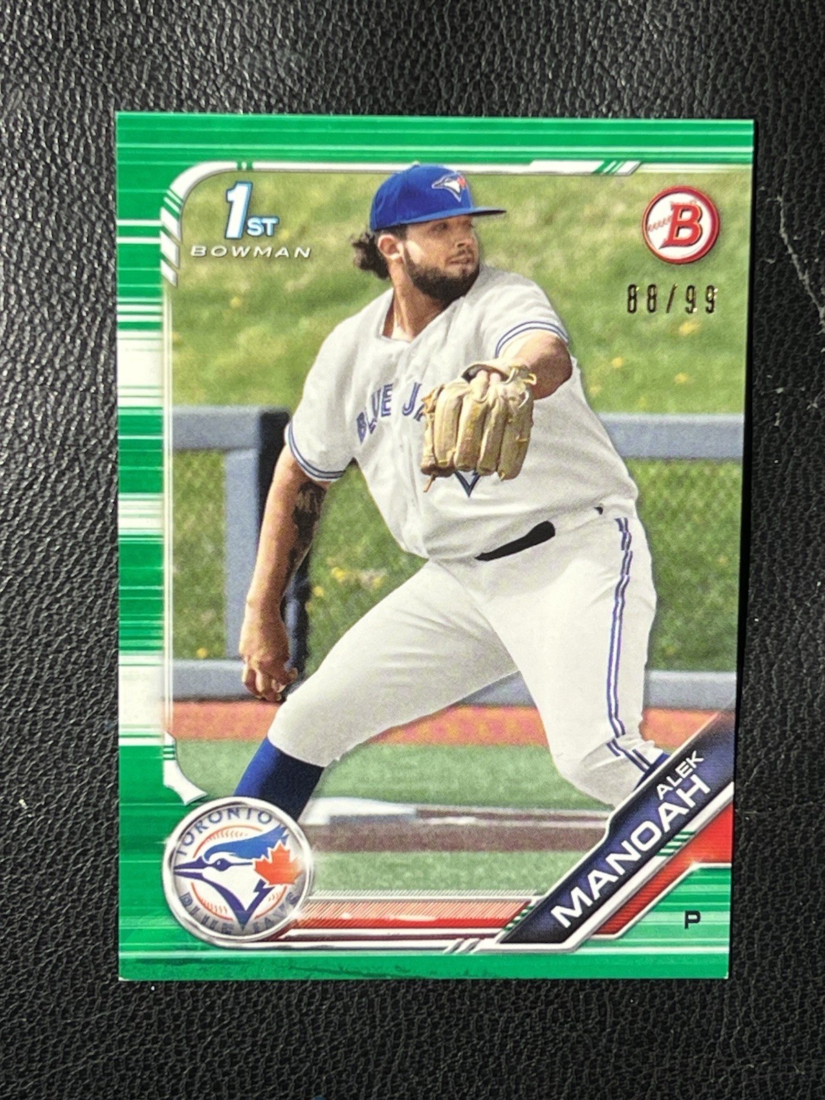 ALEK MANOAH 2019 Bowman Paper Green 88/99