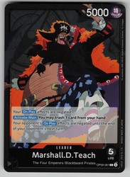 Marshall D. Teach OP09-081 Leader Emperors in the New World