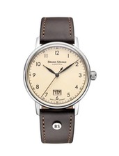 Bruno Söhnle Glashütte 17-13234-131.Bergamo Big.Neue Uhr+Etikett.2 JahreGarantie