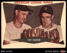 1960 Topps #429 Nellie Fox AL Kings White Sox / Tigers HALL-OF-FAME 1.5 - FAIR