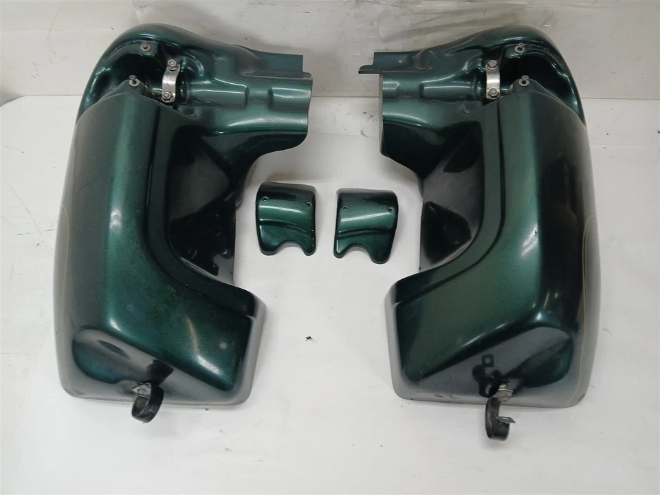 Harley-Davidson 1999 Electra Glide Нижние Обтекатели Левый и Правый Mystique Зеленый - Изображение 4 из 4