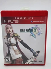 PlayStation Network Final Fantasy XIII Video Game (Greatest Hits) Square Enix