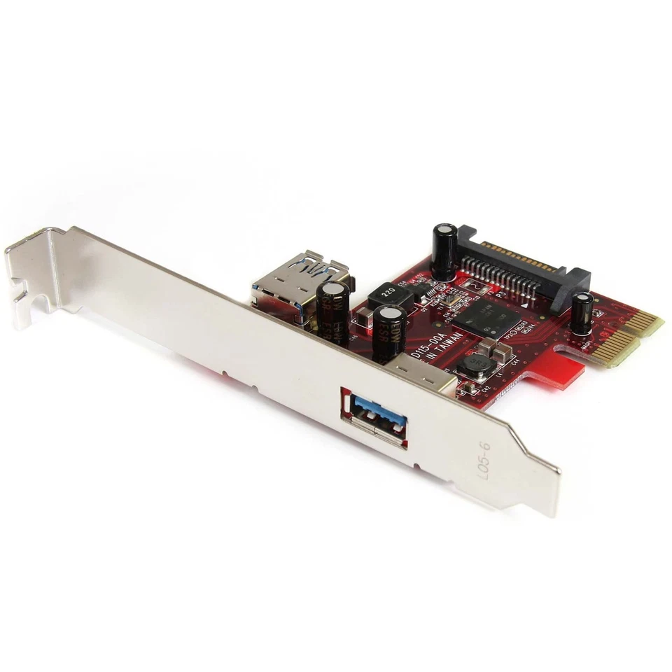 StarTech.com PEXUSB3S11 - Tarjeta Adaptador PCI Express (USB 3.0 de 2 Puertos In - Imagen 1 de 1