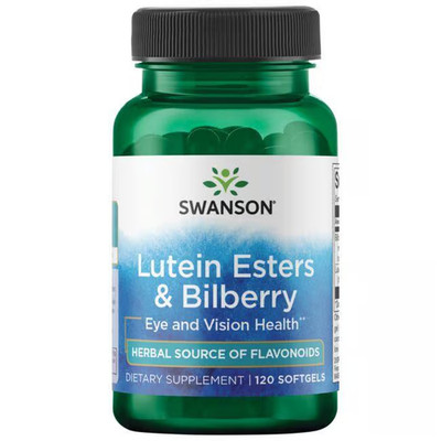 Lutein Ester 6 mg & Heidelbeere 20 mg 120 Weichkapseln Augenunterstützung Sw