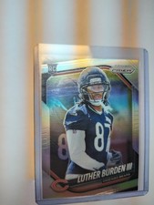 2025 Panini Prizm #331 Luther Burden III Silver RC Chicago Bears