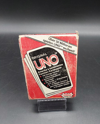 ORIGINAL UNO - AMIGO SPIELE - ca. 1990 - vollständig - guter Zustand