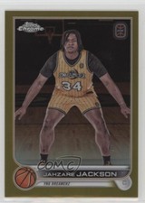 2022 Topps Chrome OTE Overtime Elite Gold Refractor /50 Jahzare Jackson #54 2k3