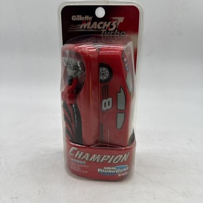 Vintage Gillette M3 RED TURBO Dale Earnhardt Jr. No. 8 Car Case!! NOS SEALED